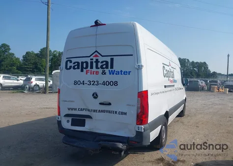 2022 Mercedes-Benz Sprinter 2500 High Roof V6 from USA, damaged, VIN W1Y4ECHY6NT116545